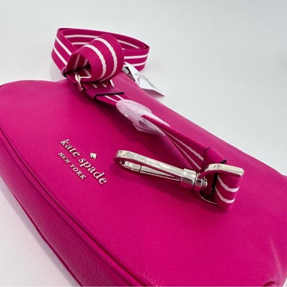 Kate Spade Rosie Small Crossbody Bag in Festive Pink - Picture 9 of 14